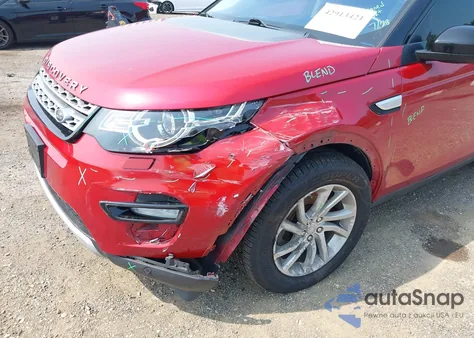2018 Land Rover Discovery Sport Hse from USA, damaged, VIN SALCR2RX9JH744495